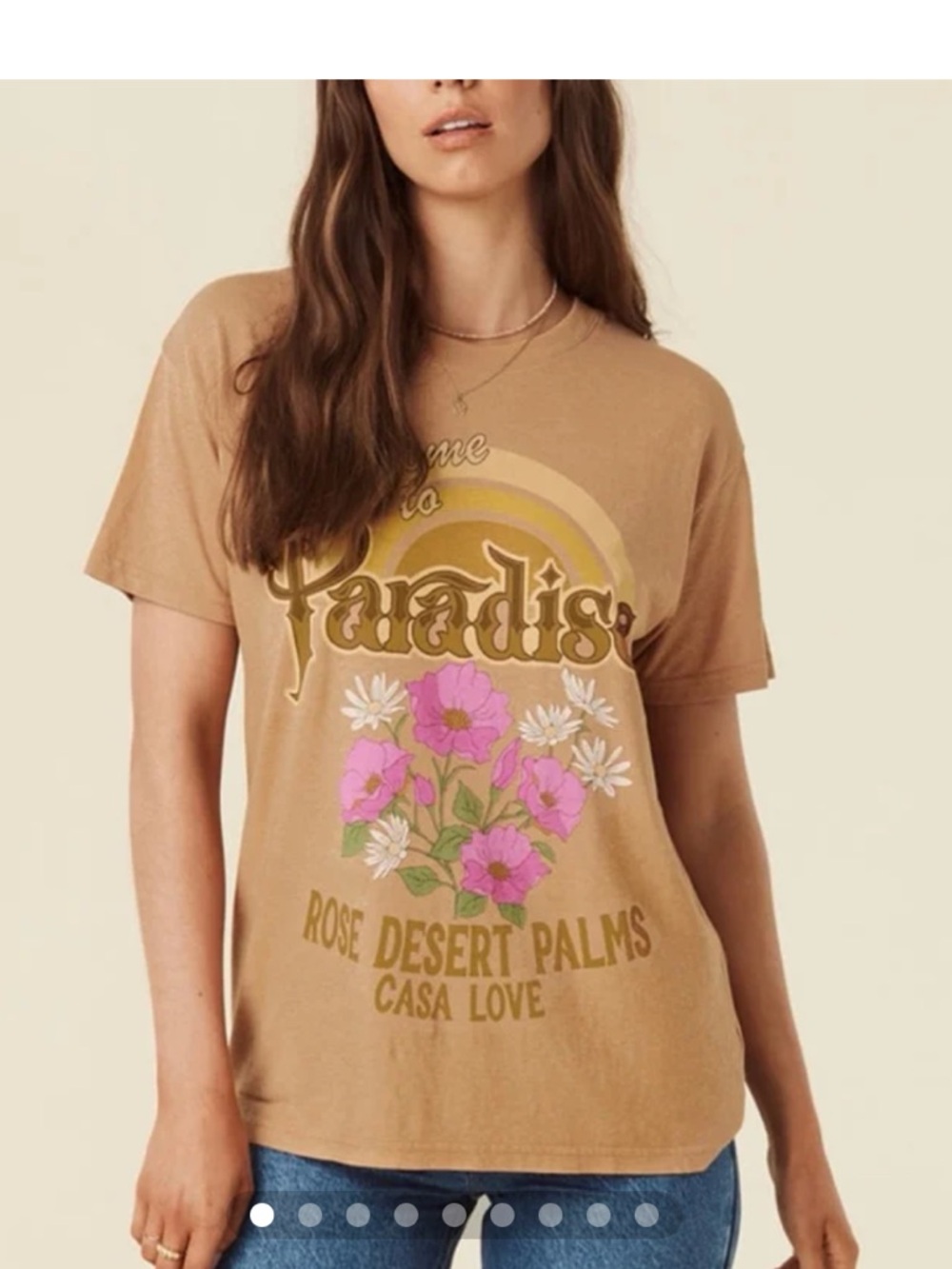 Spell Casa Love Biker Tee NWT
